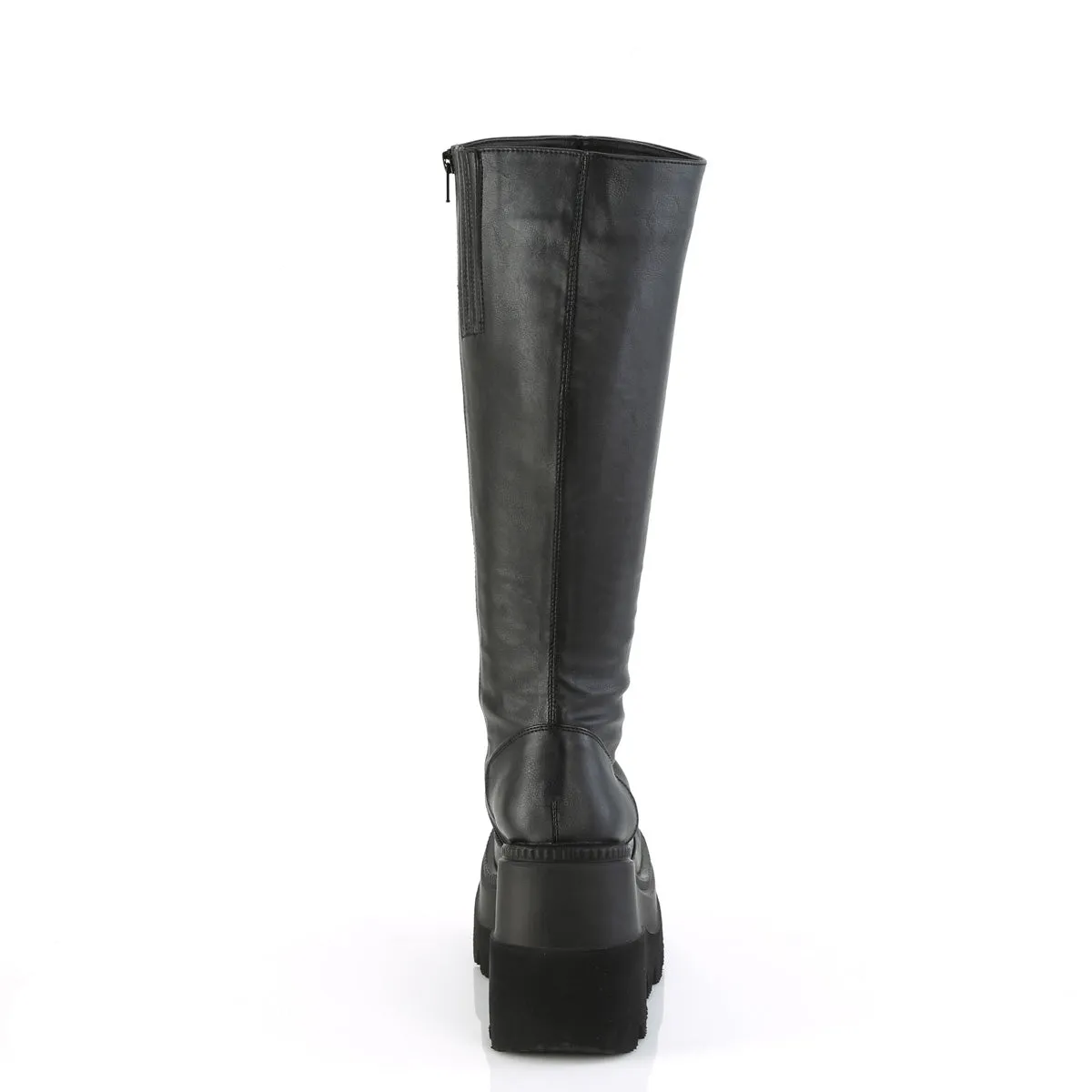 SHAKER-100WC  Black Vegan Leather