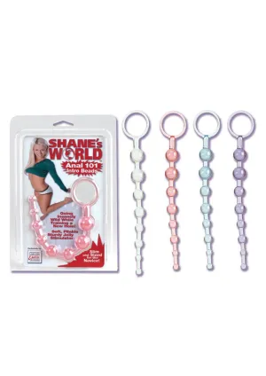 Shanes Anal 101 Intro Beads Pink