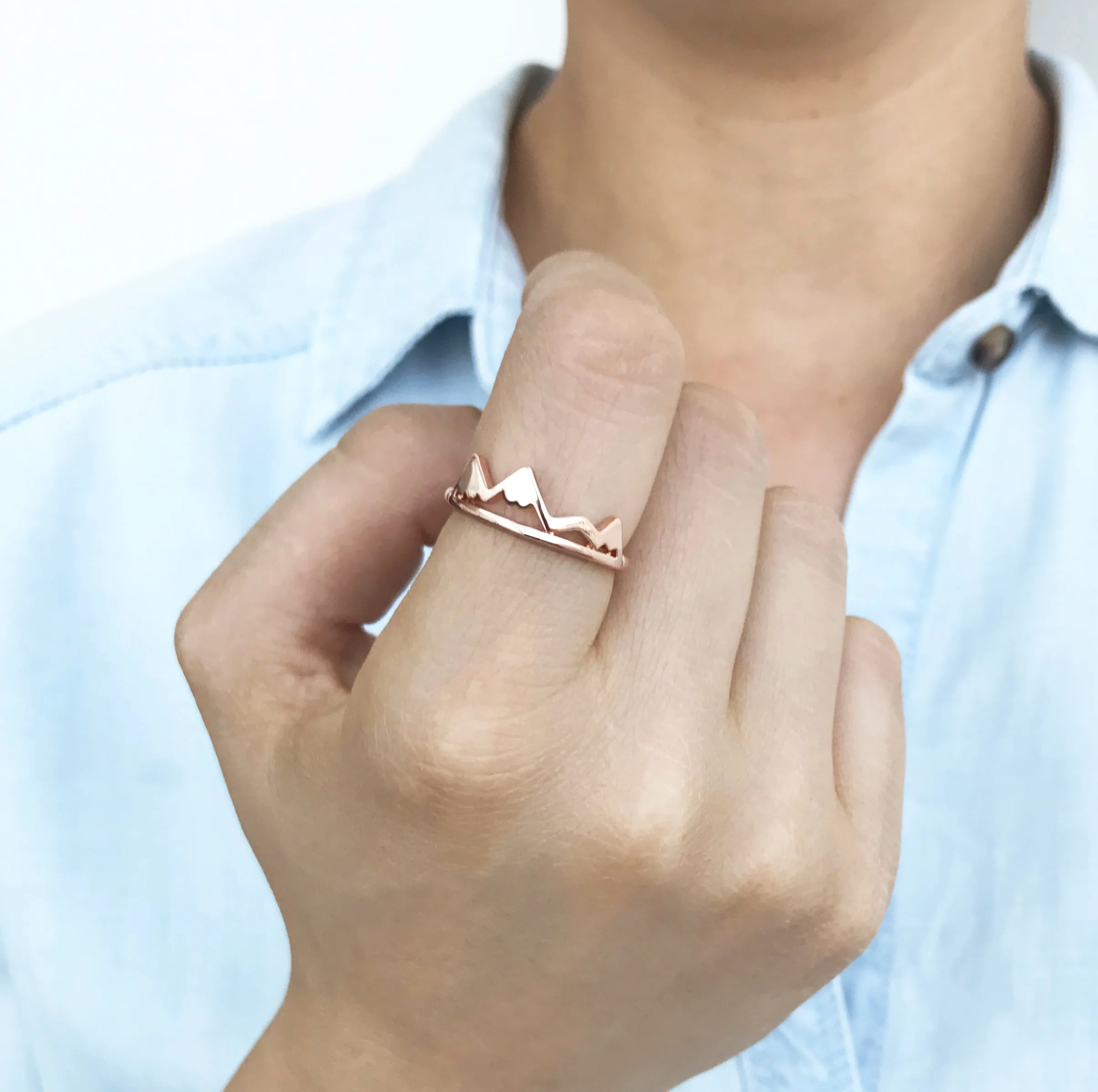 Silver Mountain Ring Victoria Collection