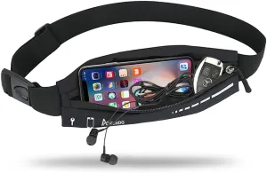 Slim Running Belt Bag, Workout Jogging Gear Accessories