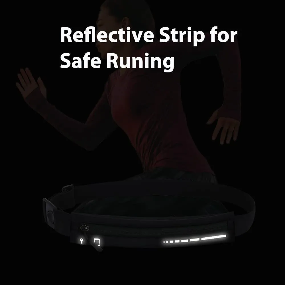 Slim Running Belt Bag, Workout Jogging Gear Accessories