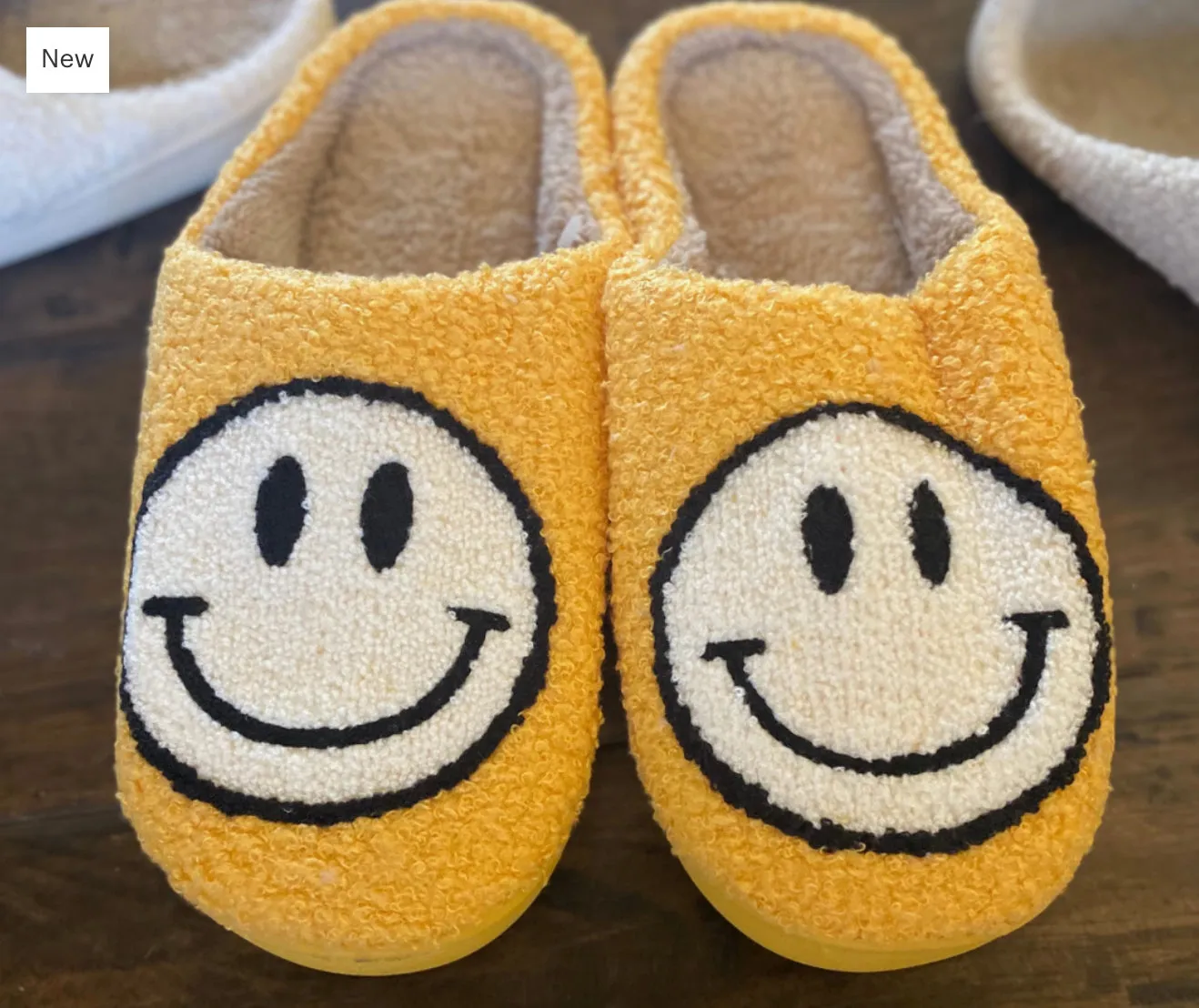 SMILEY FACE Slippers, Multiple colors