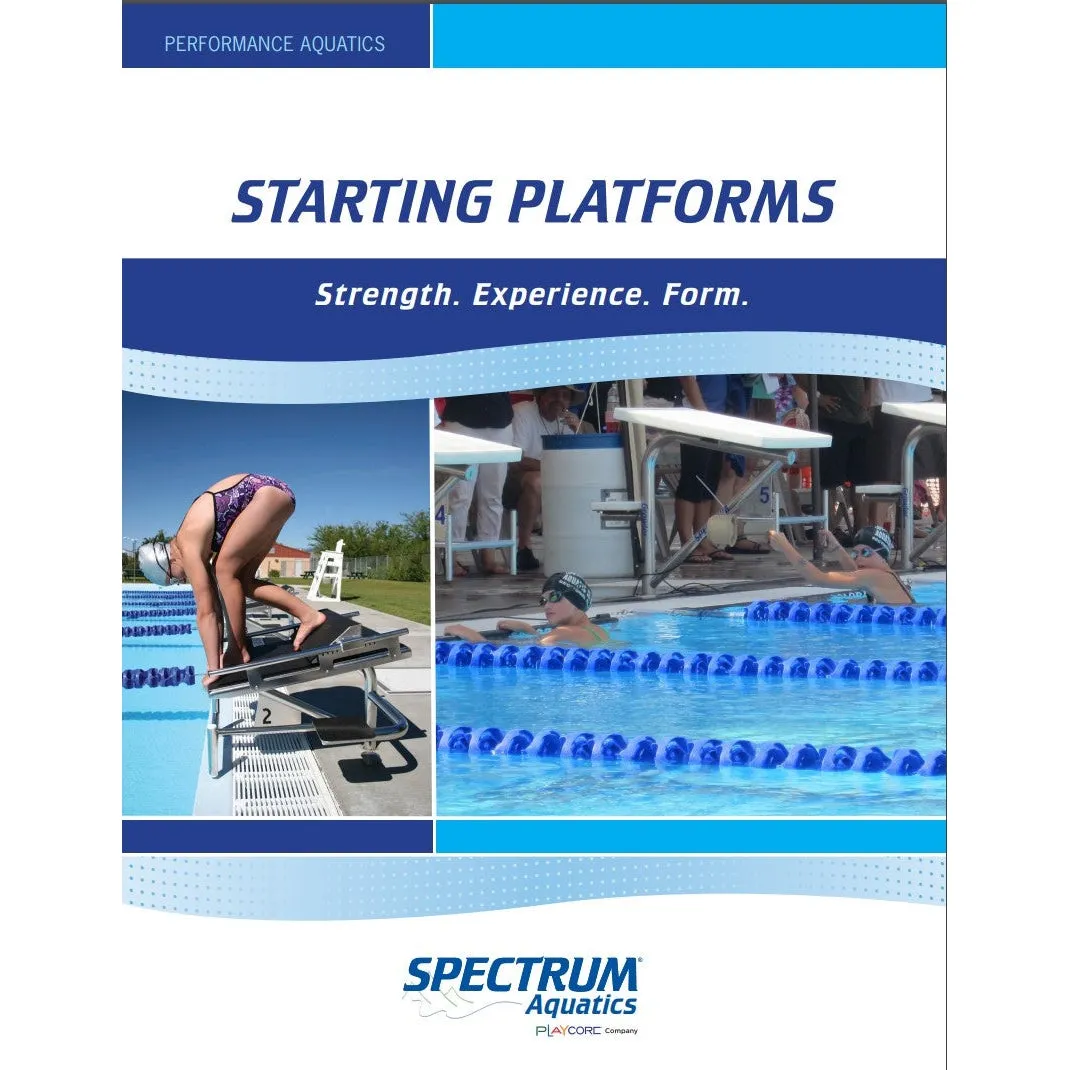 Spectrum Aquatics- Record Breaker Starting Platform, Dual Post