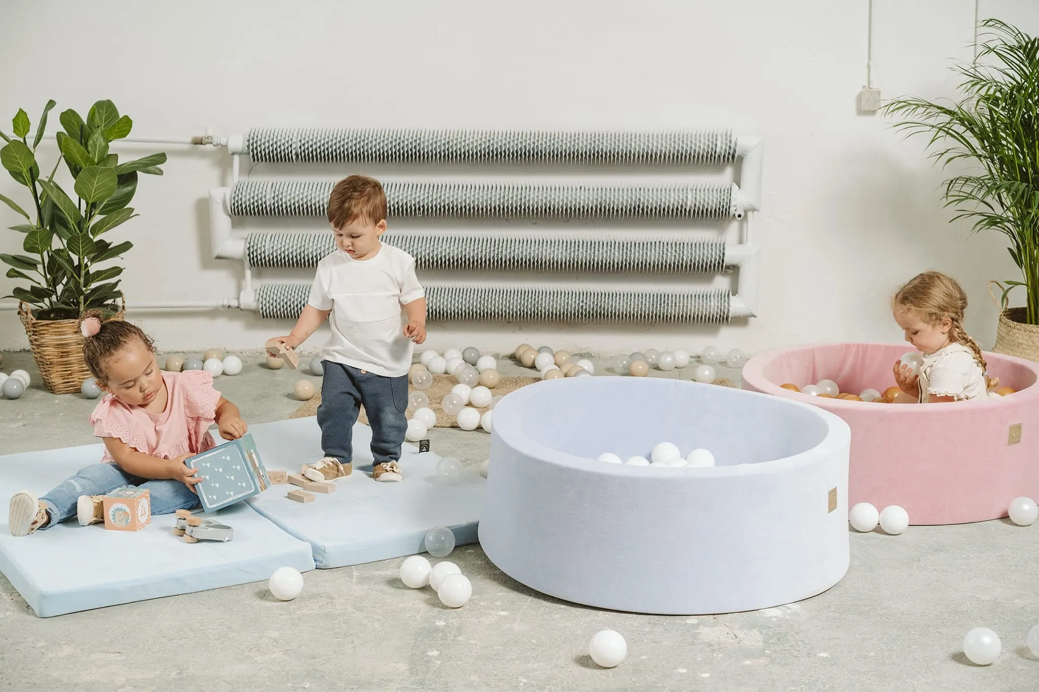 Square Foldable Play Mat For Baby By MeowBaby