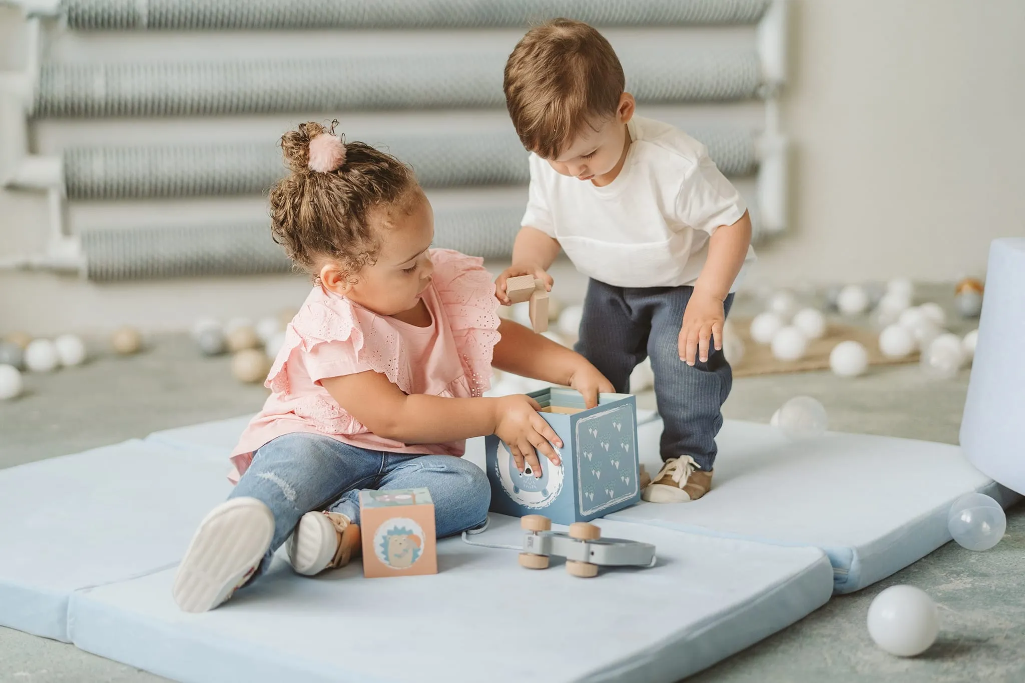 Square Foldable Play Mat For Baby By MeowBaby