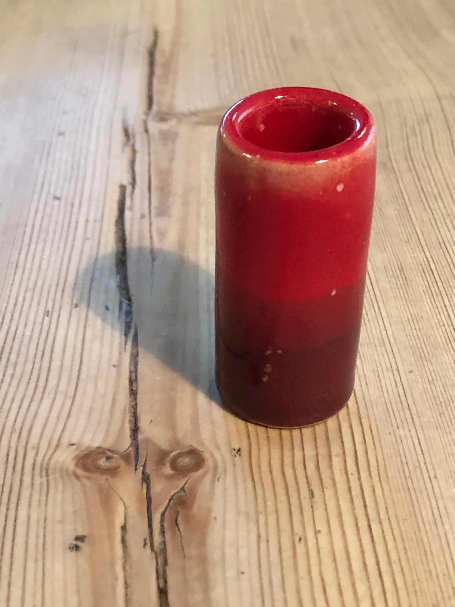 Star Singer (Medium) Sunset Red Ceramic Guitar Slide
