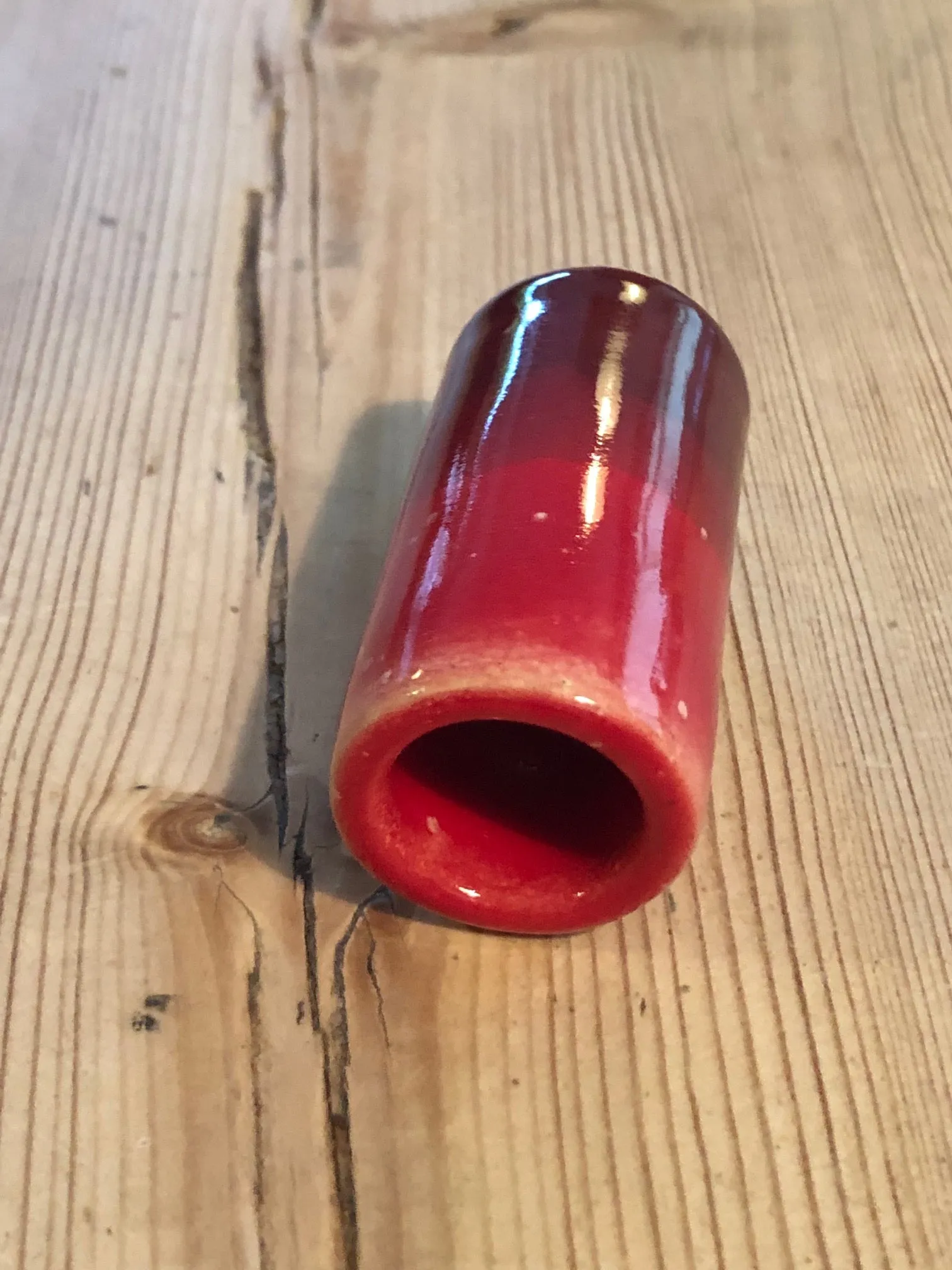 Star Singer (Medium) Sunset Red Ceramic Guitar Slide