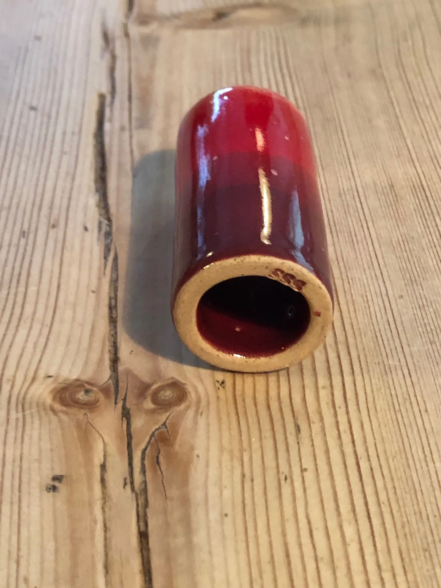 Star Singer (Medium) Sunset Red Ceramic Guitar Slide