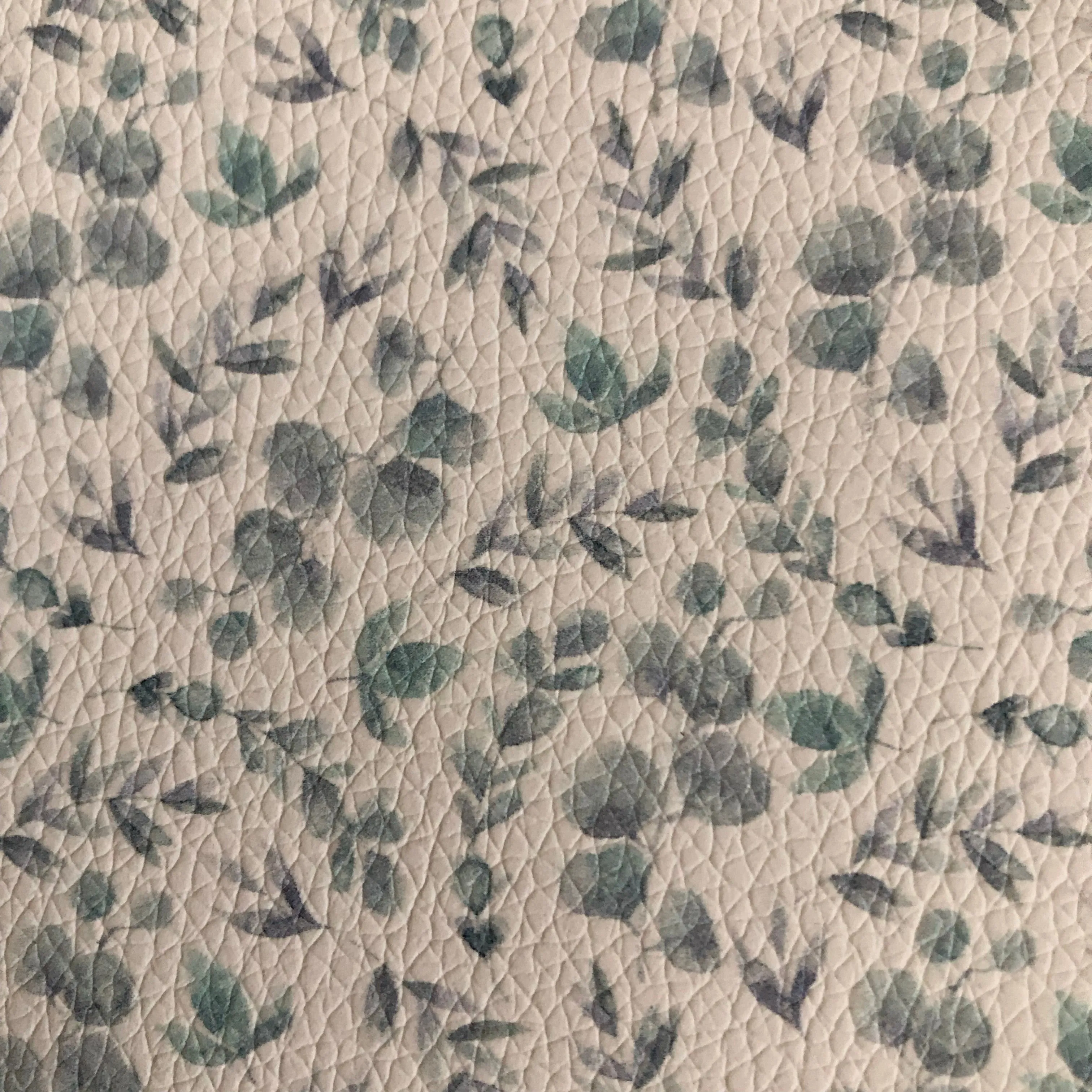 Summer Eucalyptus faux leather