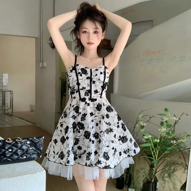 Summer French Floral Dress SD01952
