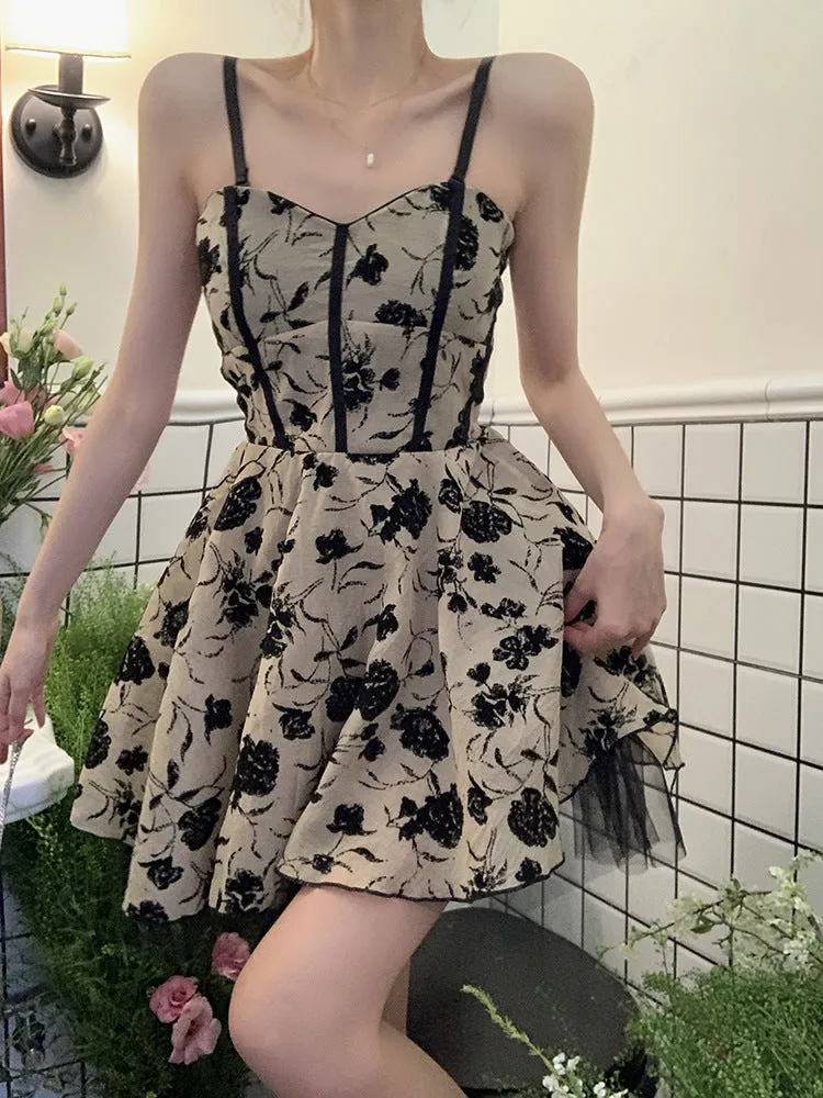 Summer French Floral Dress SD01952