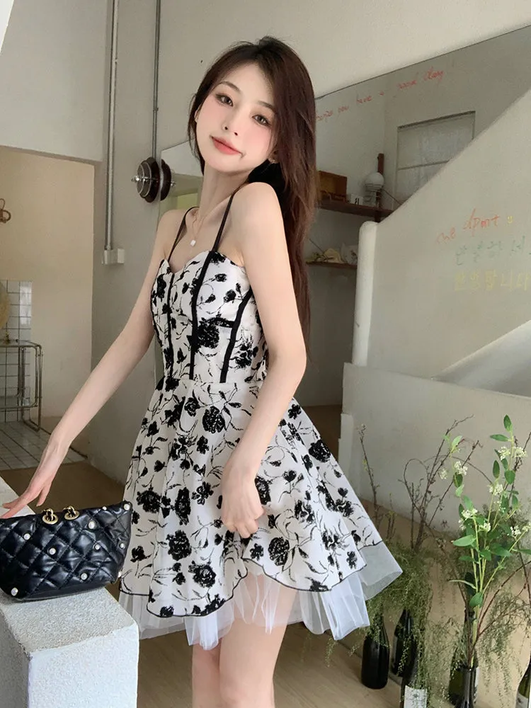 Summer French Floral Dress SD01952