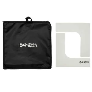 Training – L-Shaped Flat Rubber Markers - Set of 15 – Colour: White