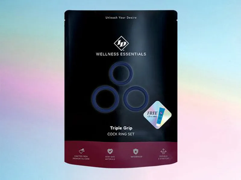 Tripple Grip  Ring Set - Blue