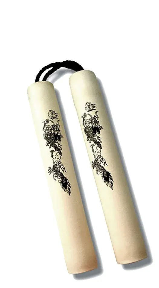Ultimate - Foam Nunchucks Metal Link - Karate Ninja Martial Arts Training