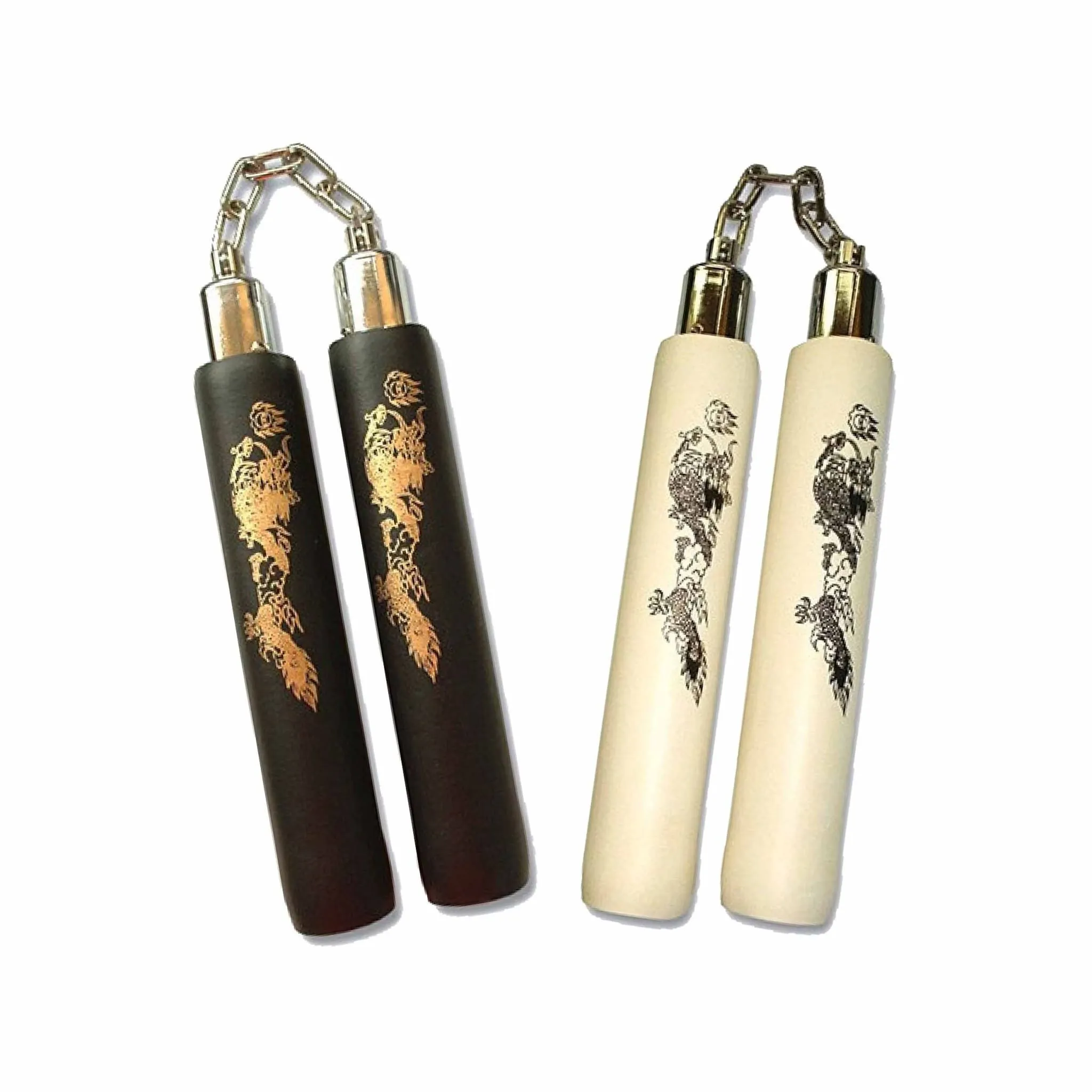 Ultimate - Foam Nunchucks Metal Link - Karate Ninja Martial Arts Training