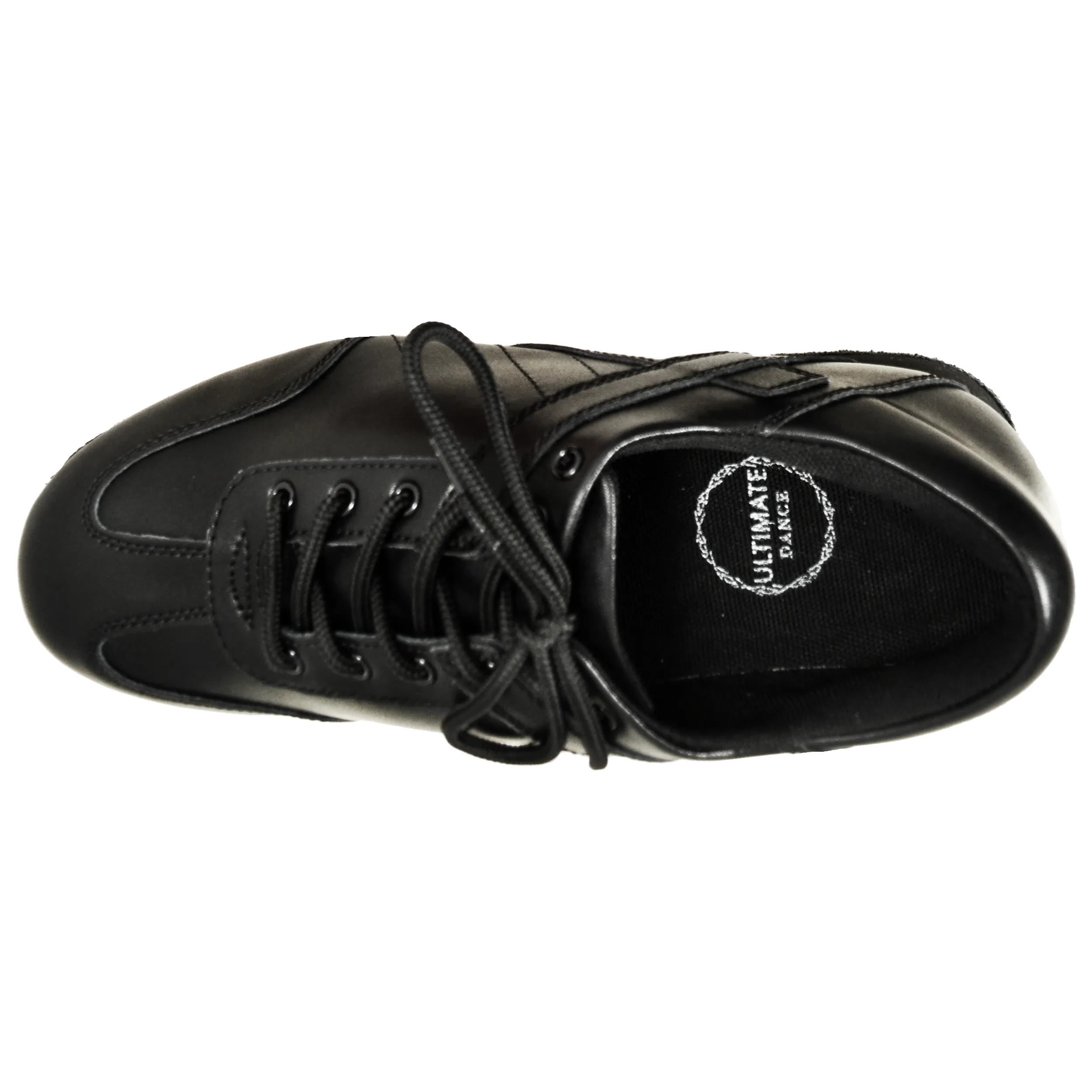 Ultimate Hybrid Dance Shoe (Unisex) - Black Leather