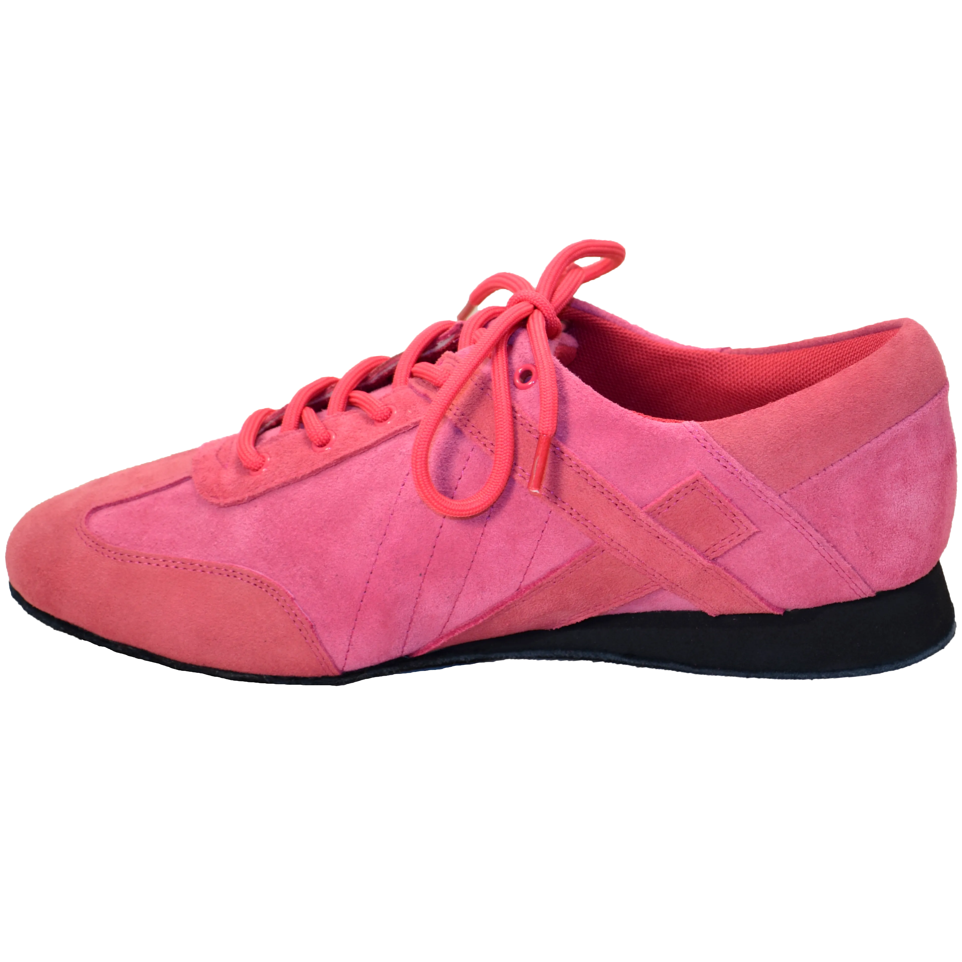 Ultimate Hybrid Dance Shoe (Unisex) - Pink Suede