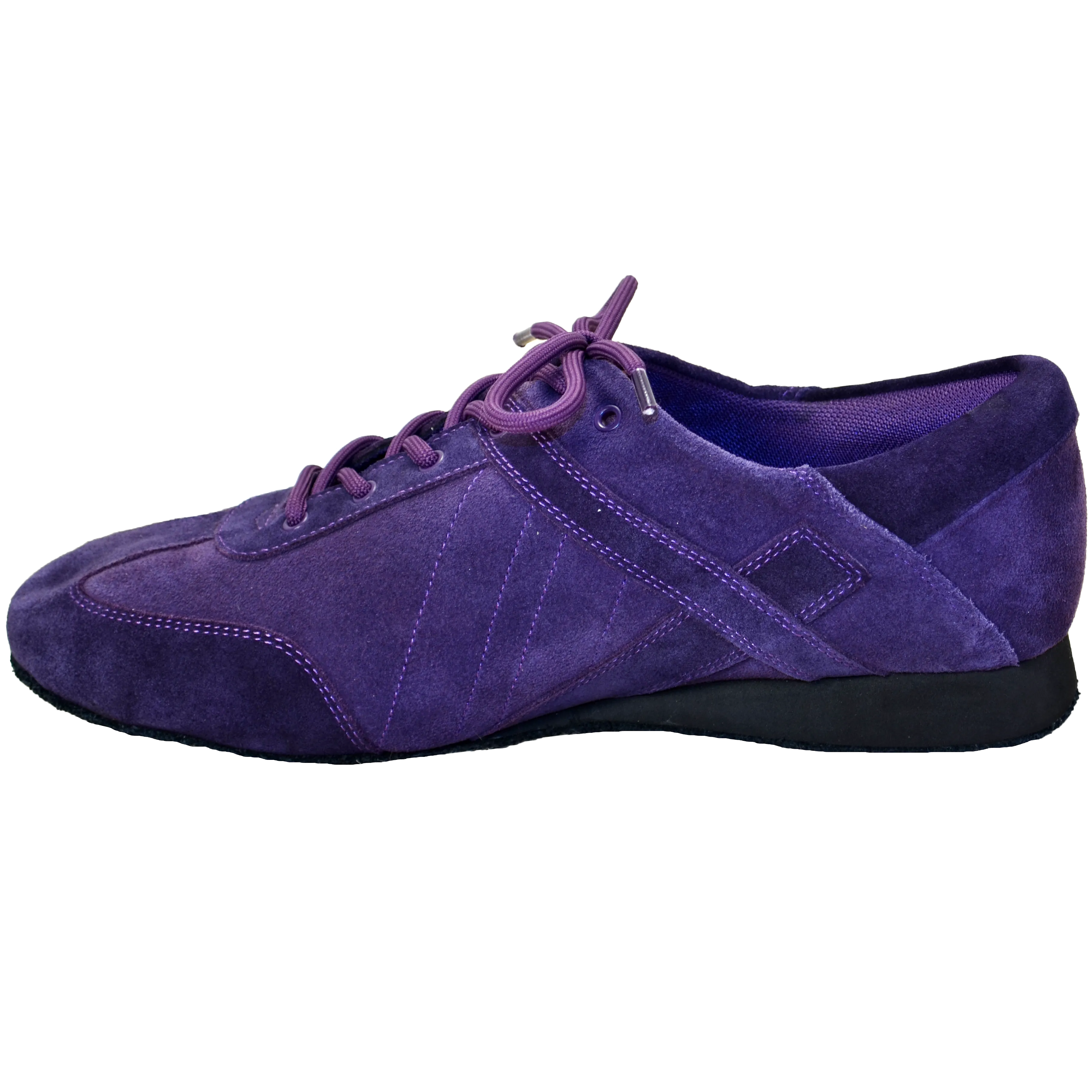 Ultimate Hybrid Dance Shoe (Unisex) - Purple Suede