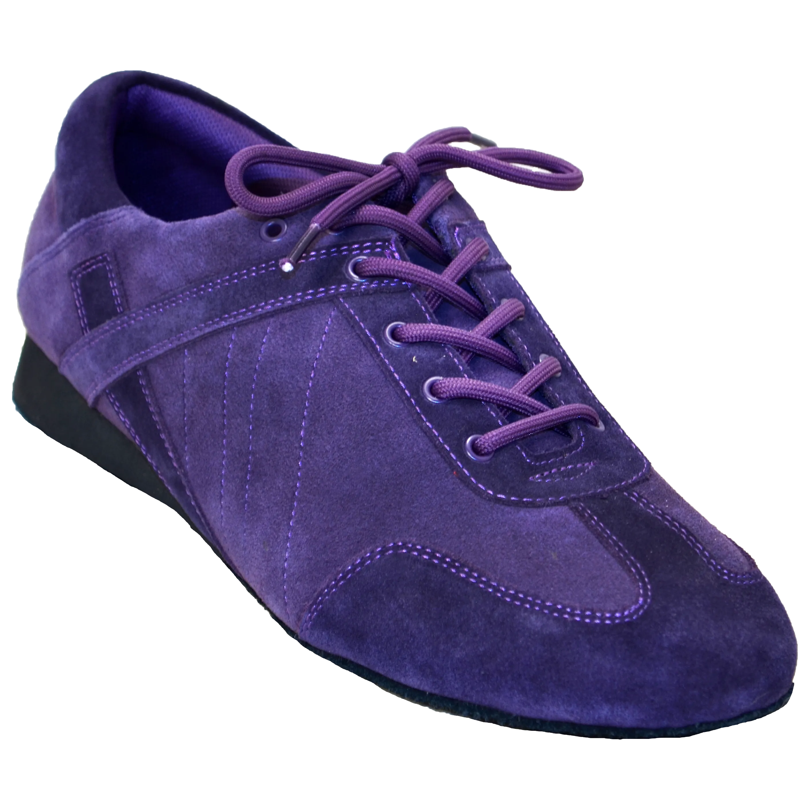 Ultimate Hybrid Dance Shoe (Unisex) - Purple Suede