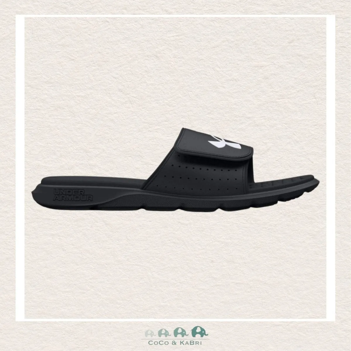 Under Armour Boys' Ignite Pro Slides Black