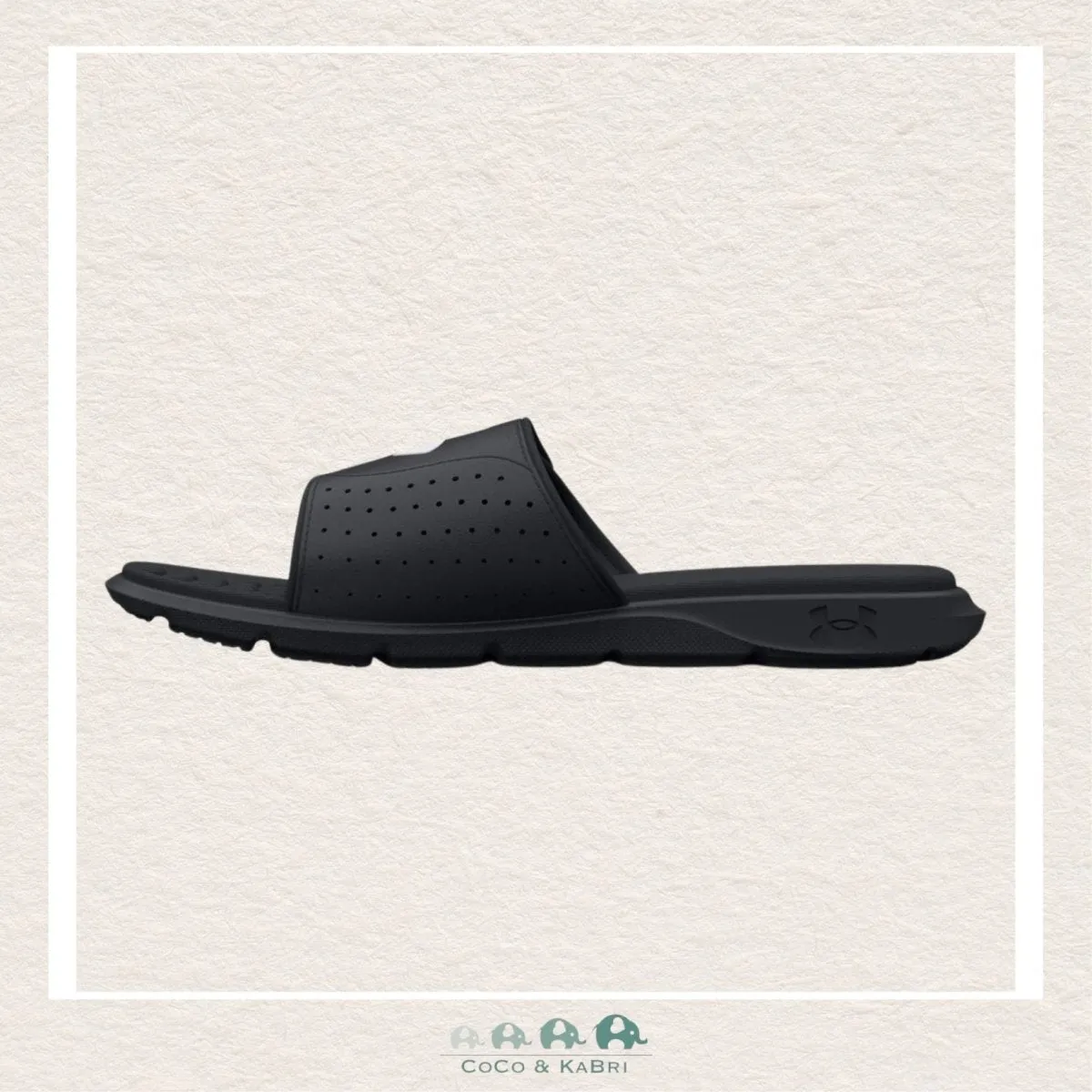 Under Armour Boys' Ignite Pro Slides Black