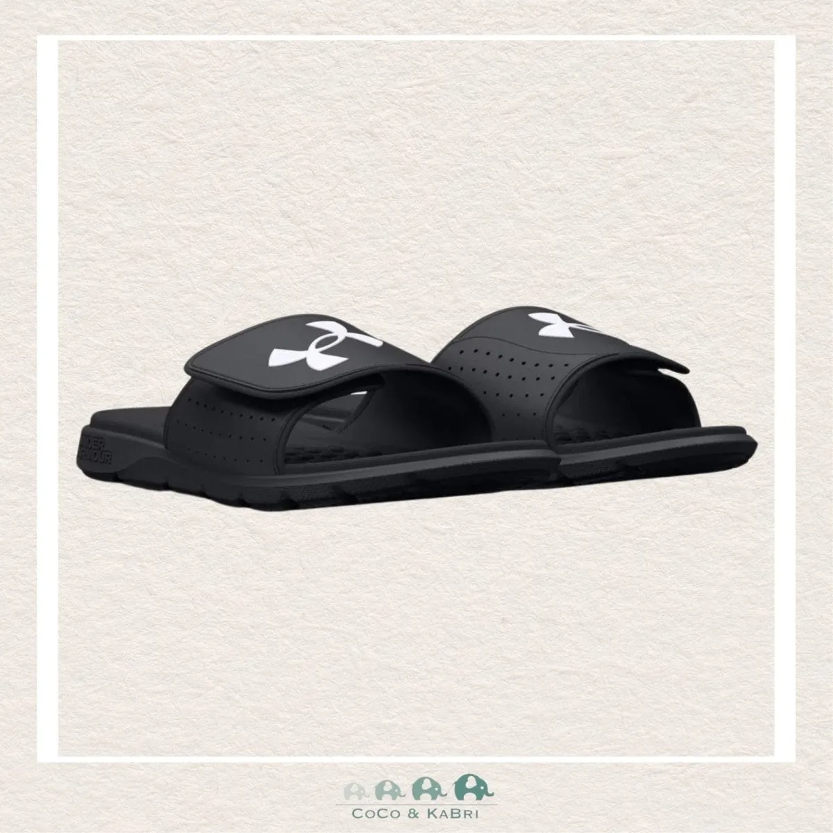 Under Armour Boys' Ignite Pro Slides Black