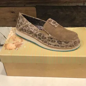 Very G Millie Slides in Taupe Leopard