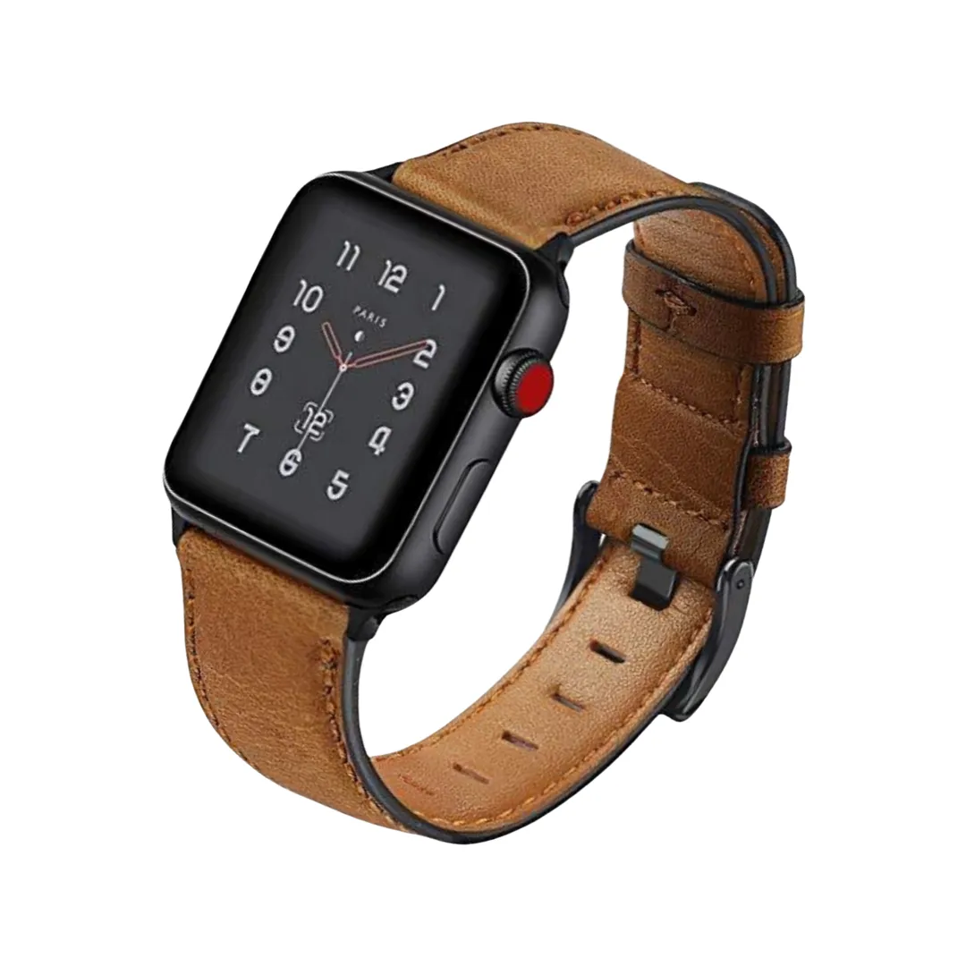 Vintage Leather Apple Watch Band