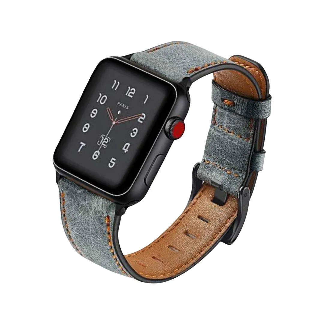 Vintage Leather Apple Watch Band