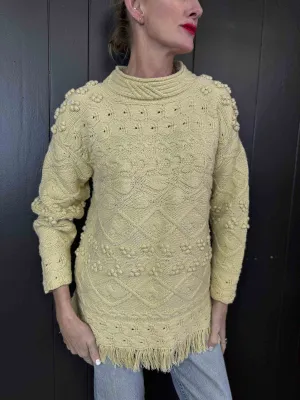 Vintage Yarnworks Cable Knit Sweater - Size L