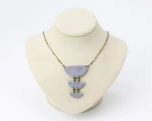 Wedge Drop Necklace / Dusk