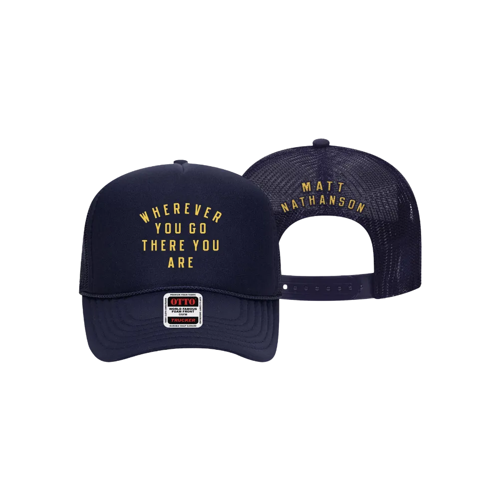 Wherever You Go Hat (Navy)