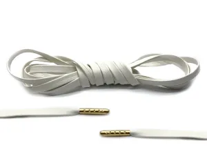 White Leather Laces