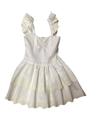 White Printed Dress..