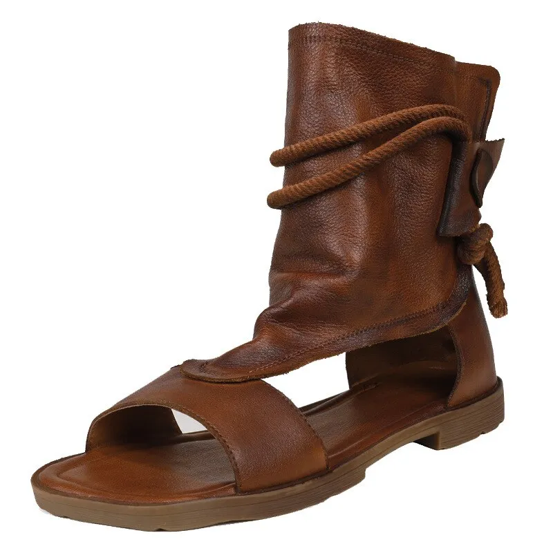 Women Genuine Leather Handmade Sandals