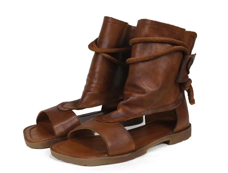 Women Genuine Leather Handmade Sandals
