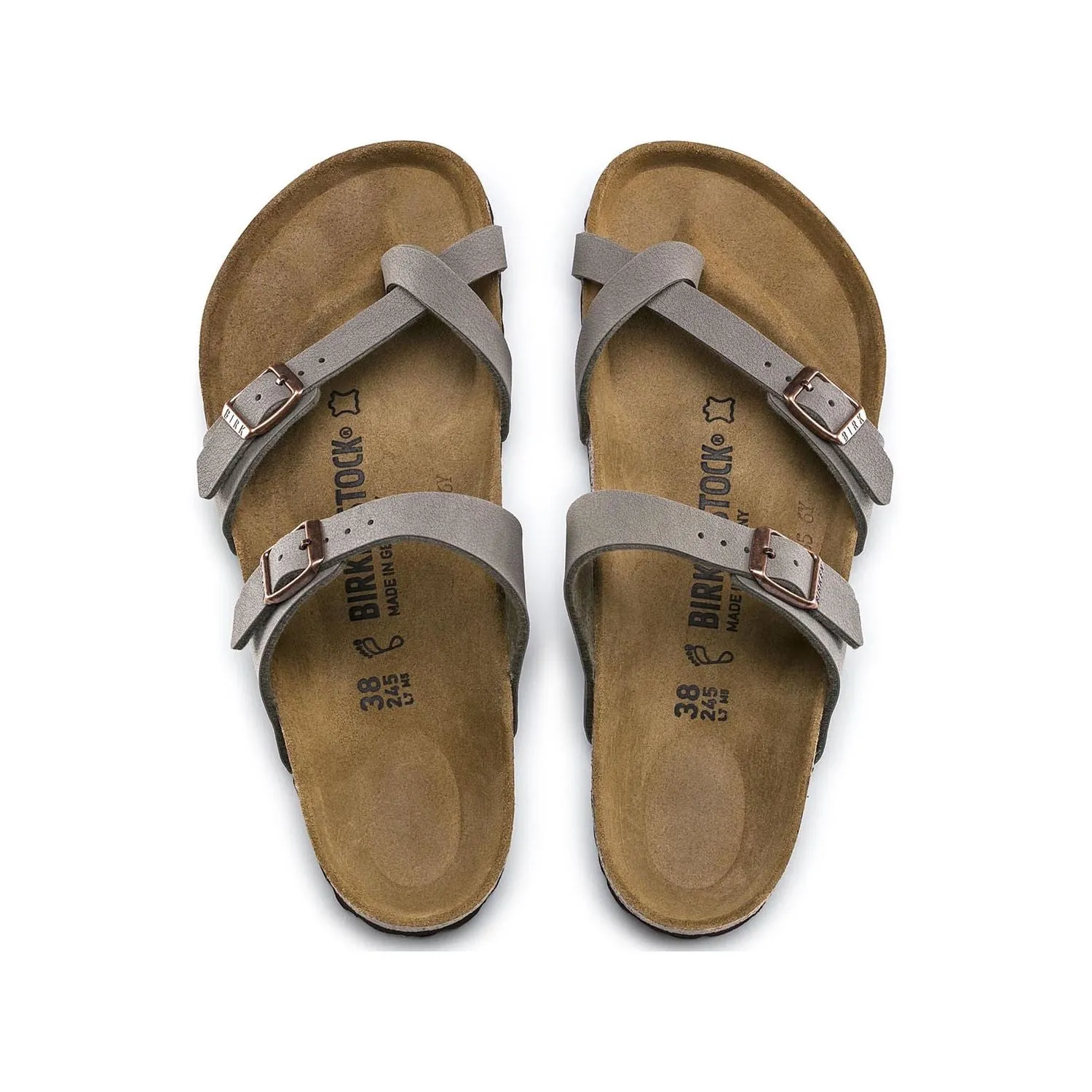 Women's Birkenstock | Mayari Birkibuc Sandal | Stone