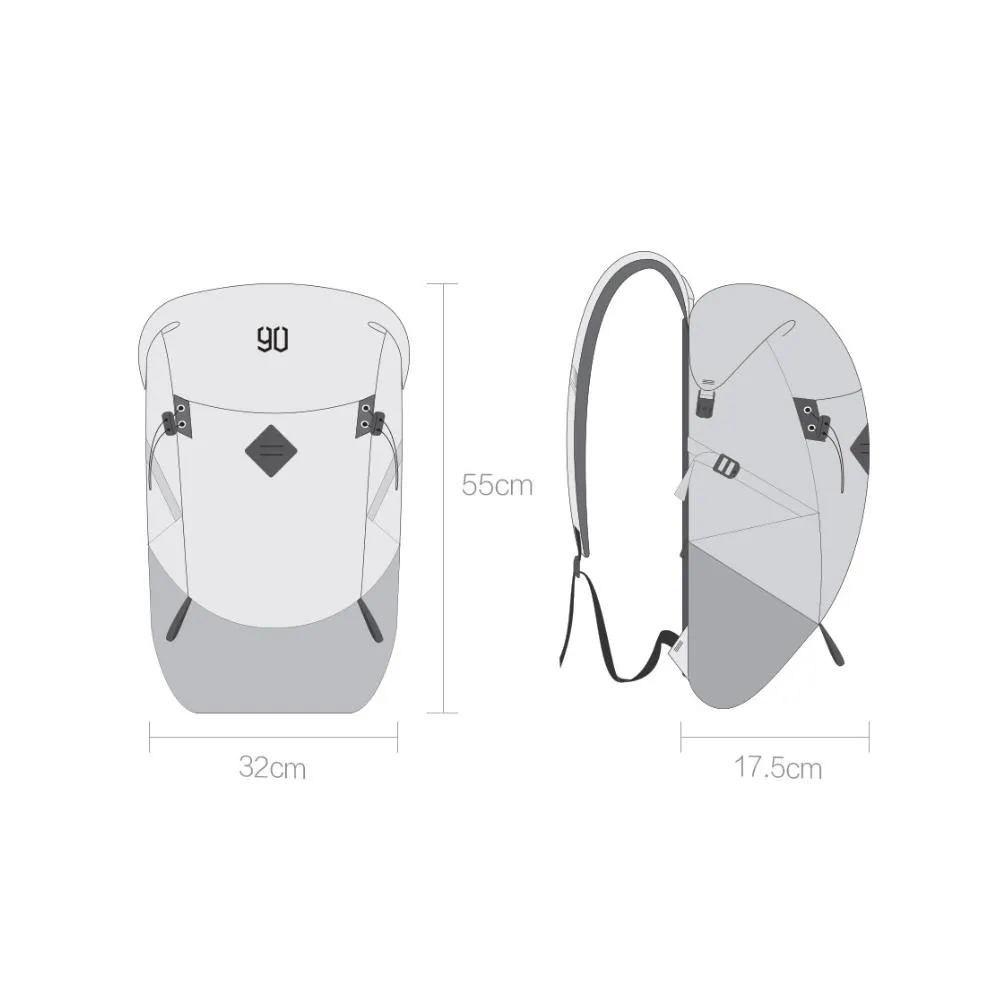 Xiaomi 90Fun Hiking Unisex Multifunction Backpack