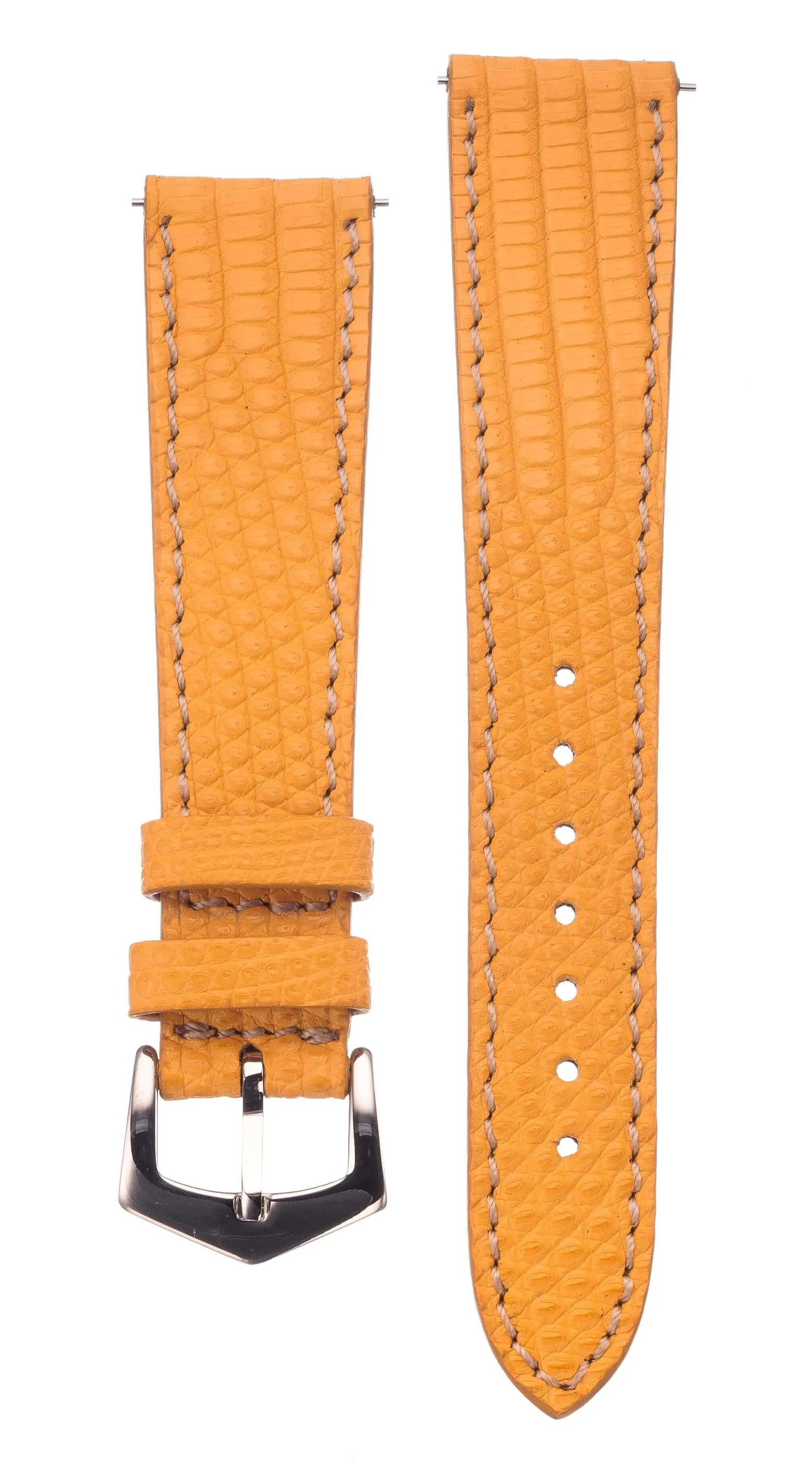 Yellow Lizard Apple Watch™ Leather Band