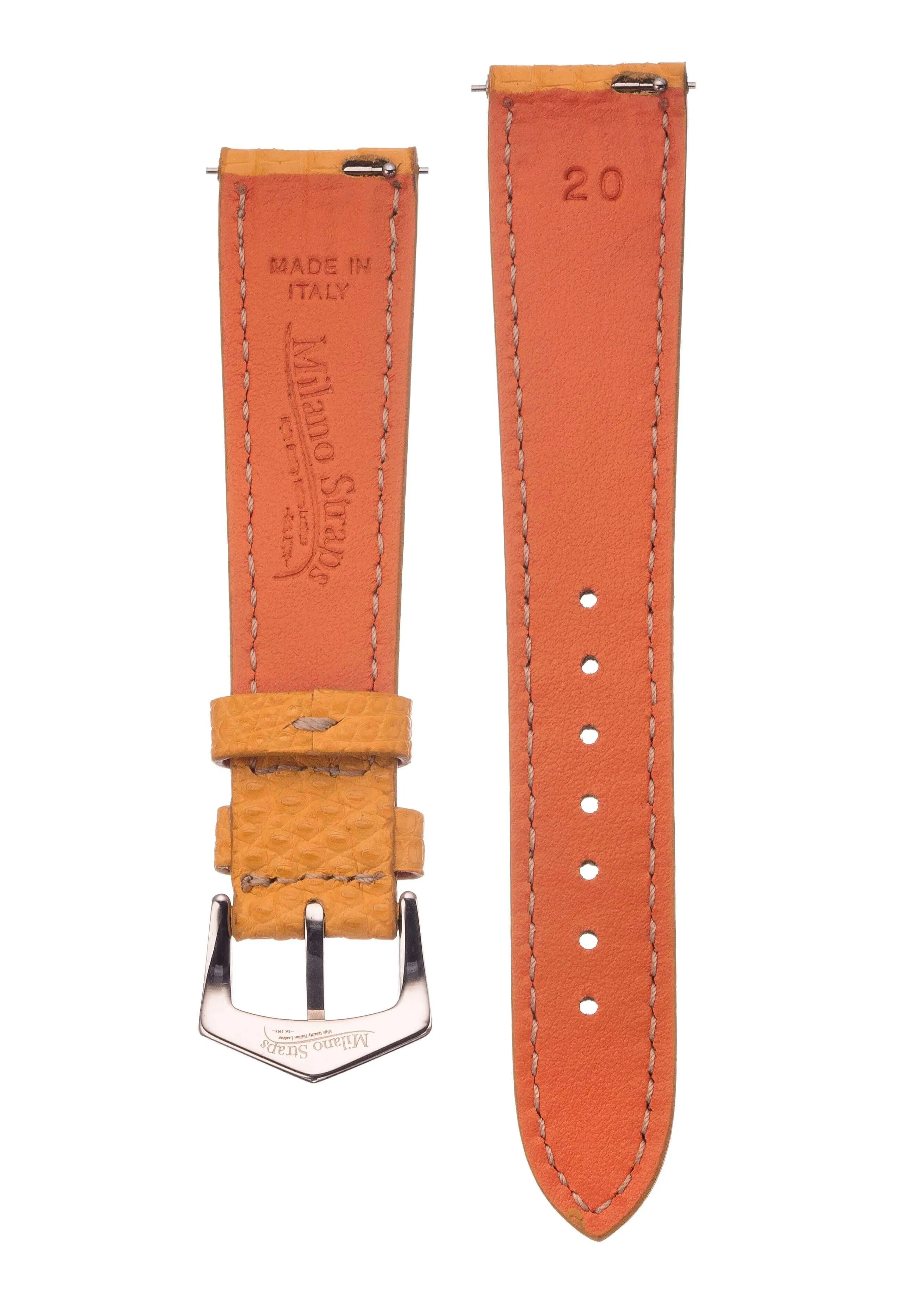 Yellow Lizard Apple Watch™ Leather Band