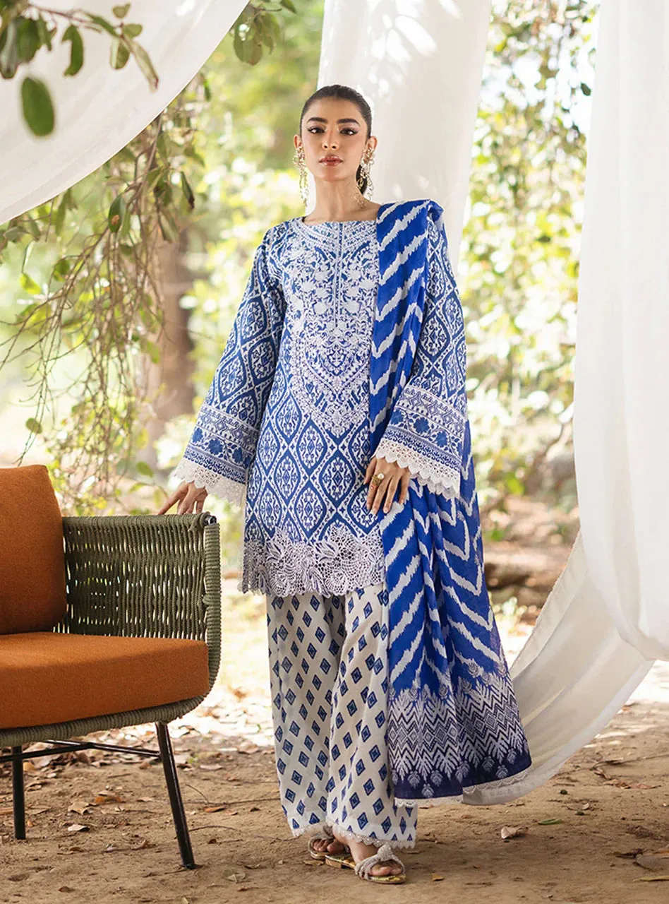 Zainab Chottani - 3 Piece Lawn Suit - QQ665