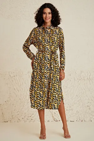 Zebra Zest Dress