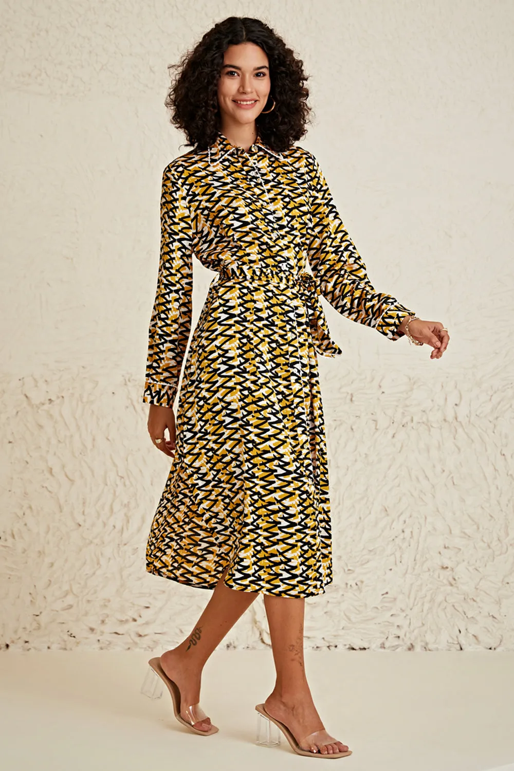Zebra Zest Dress
