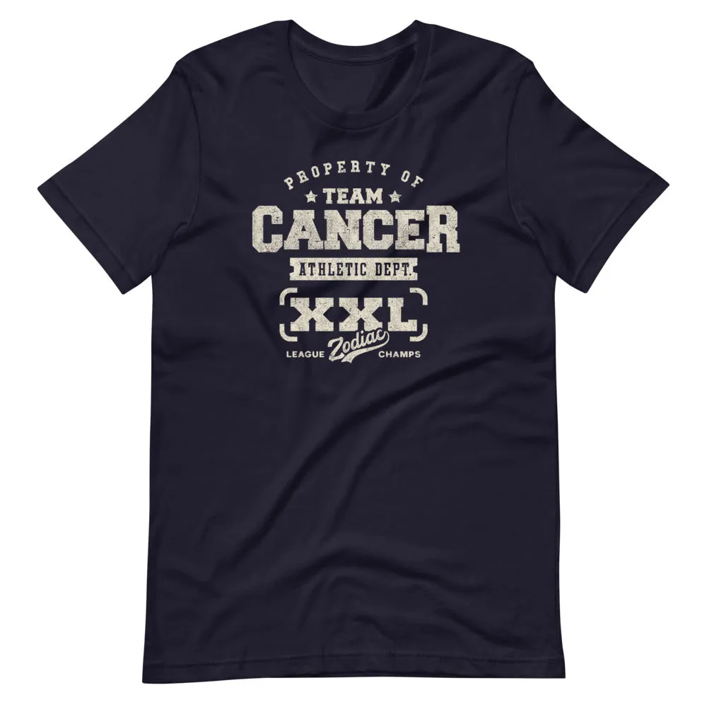 Zodiac Cancer Athletic Dept. Short-Sleeve Unisex T-Shirt