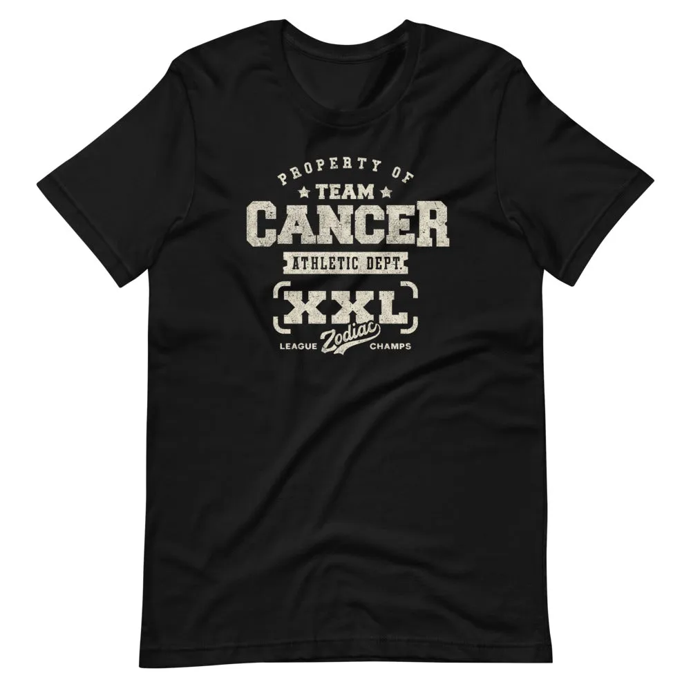 Zodiac Cancer Athletic Dept. Short-Sleeve Unisex T-Shirt