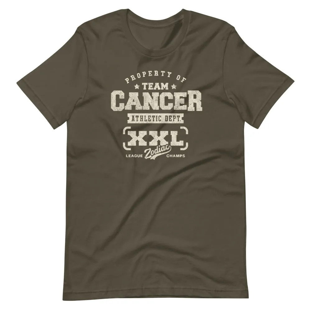Zodiac Cancer Athletic Dept. Short-Sleeve Unisex T-Shirt
