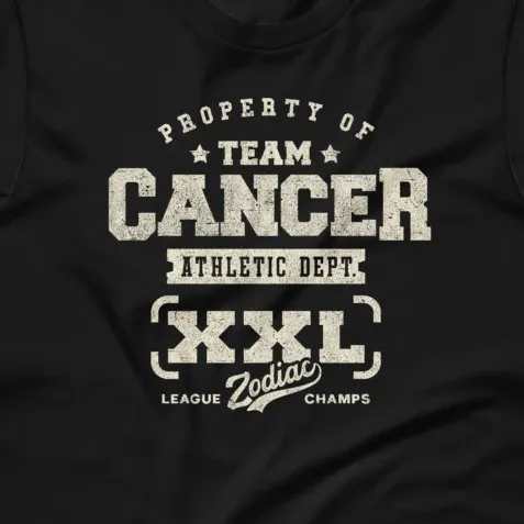 Zodiac Cancer Athletic Dept. Short-Sleeve Unisex T-Shirt