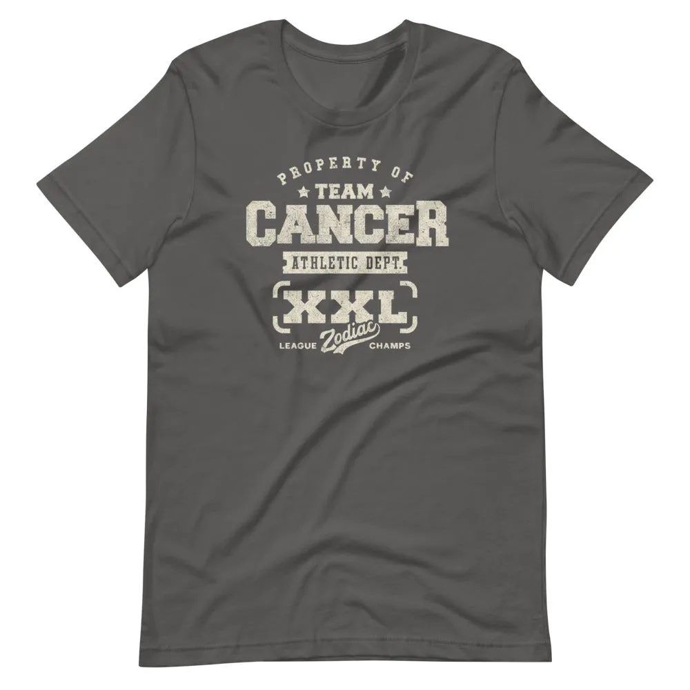 Zodiac Cancer Athletic Dept. Short-Sleeve Unisex T-Shirt