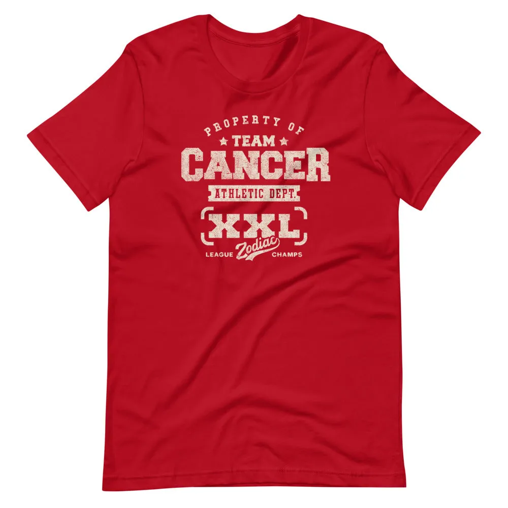 Zodiac Cancer Athletic Dept. Short-Sleeve Unisex T-Shirt